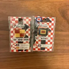 国際信号旗 ピンバッジ U・W 2種セットのサムネイル