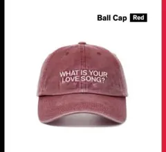 BTS ARIRANG Ball Cap (Red) キャップ 赤 - メルカリ