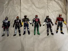 仮面ライダーフィギア　６体