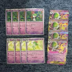 ラルトス　キルリア　メガサーナイトex 各4枚