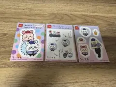 ちいかわ モモンガ・カニちゃん・オデ シール(マクドナルド)