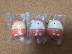 すみっコぐらし 並べてかわいい！ いちご帽子でおめかしマスコット とんかつ ねこ