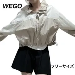 WEGO フリーサイズ ベージュ ジャンパー 最終値下