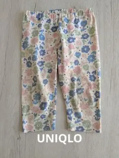 ユニクロ　UNIQLO　100cm　花柄　ズボン　パンツ　レギンス