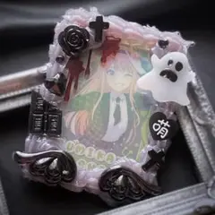 ホイップデコ トレカケース B8 紫 ハロウィン 地雷