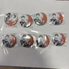 影山飛雄· 東峰旭 ハイキュー!! 缶バッジ 8個セット