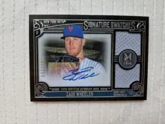 Topps Zack Wheeler 直筆サイン レリック auto
