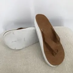 THE SANDALMAN サンダルマン レオパード ハラコ レザー サンダル