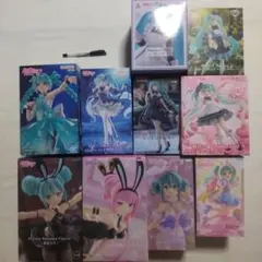 初音ミク 巡音ルカ プライズ景品 フィギュア10体セット