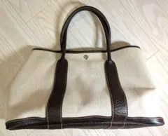 【中古】HERMES エルメス ガーデンパーティ トートバッグのサムネイル