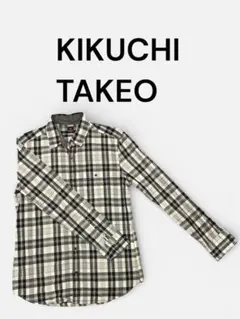 KIKUCHI TAKEO チェック柄シャツ