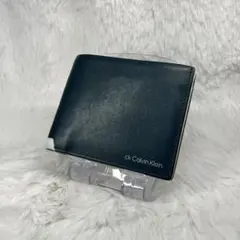 Calvin Klein ダークグリーン 二つ折り財布