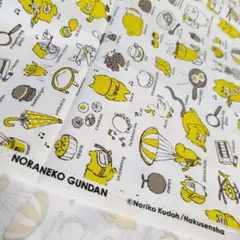 【本日限定お値下げ】のらねこぐんだん オックス生地 110cm×100cm