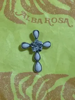 ［正規品♡美品］ ALBA ROSA クロス ペンダントトップ 925♡のサムネイル