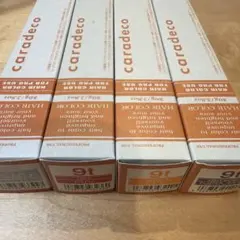caradeco カラーリング剤 4本セット　キャラデコのサムネイル