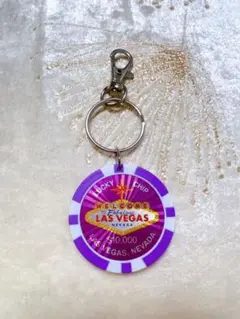 カジノチップ　キーホルダー