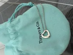 Tiffany & Co. ハート型ネックレス ポーチ付き