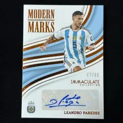 Leandro Paredes パレデス Immaculate /99 Auto