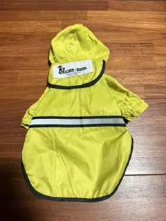 犬用レインコート フード付き