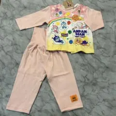 【新品タグ付き】アンパンマン ベビーパジャマセット 80 知育パジャマ