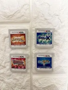 ポケットモンスターソフト4種 まとめ売り Nintendo 3DS