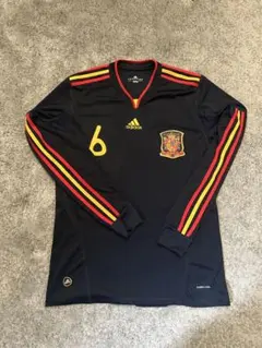 adidas スペイン代表 イニエスタ 長袖 ユニフォーム 6番のサムネイル