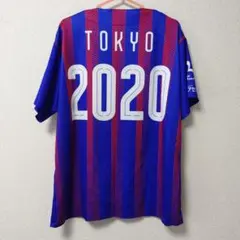 F.C. TOKYO 2020 ボタン付きシャツ　＆　東京ドロンパぬいぐるみ