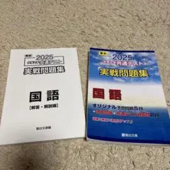 2025 大学入学共通テスト問題集　国語
