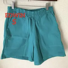 EDWIN ターコイズ ショートパンツ