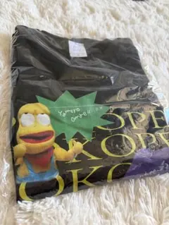 パペット ぽこピー Tシャツ Black L