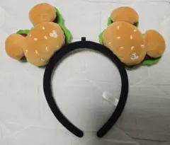 ディズニー カチューシャ ミッキー ハンバーガー