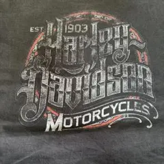 Harley-Davidson フェードTシャツ 3XL ブラック