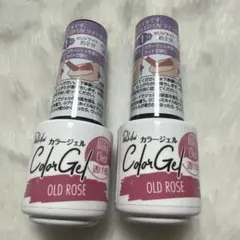 欠品中Parkikoi カラー ジェル OLD ROSE 2本セット