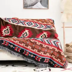 メキシカン　ラグ　マルチカバー　ソファーカバー　196x128 メキシカンラグ マルチカバー ソファーカバー ヴィンテージラグ