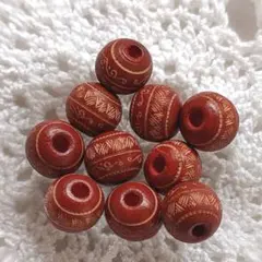 木製ビーズ
