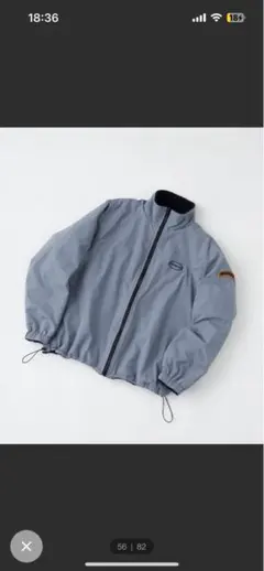 【Snap club】 リバーシブルビッグスタンドボアジャケット