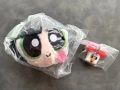 パワーパフガールズ フェイスぬいぐるみ めじるしアクセサリー