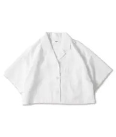 WEGO オープンカラーショートシャツ