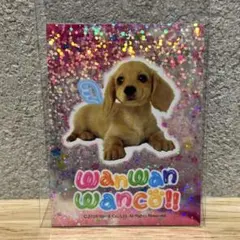 wanwan wanco!! ホログラムステッカー 平成 레트로