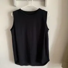 ノースリーブ カットソー ブラック【美品】