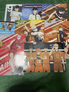 ５点以上！　ハイキュー　A４クリアファイル　まとめ売り