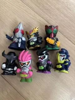 仮面ライダー 人形　7体セット