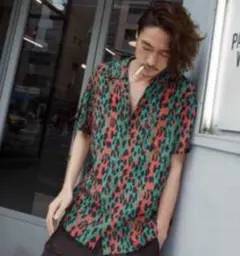 窪塚洋介着用 WACKO MARIA ワコマリア LEOPARD SHIRT - メルカリ