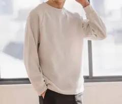 グローバルワーク　ビッグヘビーワッフル　Sサイズ（S〜M）新品