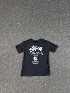 Stussy グラフィック Tシャツ 黒