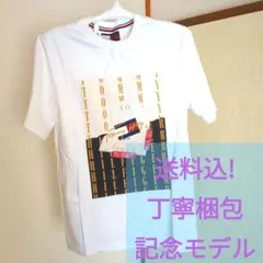 [トミーヒルフィガー] プリントインターロックTシャツ 直営店購入 良好品