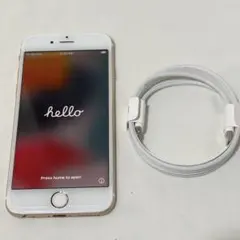 極美品/電池新品　ローズゴールドiPhone 6s 64G SIMフリー