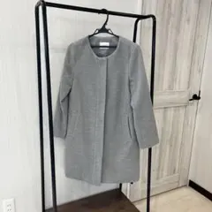 ノーカラーコート