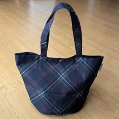【新品・未使用】 LOWRYS FARM チェック柄 トートバック