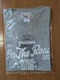 浜田省吾　新品未開封品ON THE ROADツアーTシャツLサイズ2点セット 浜田省吾 新品未開封品ON THE ROADツアーTシャツLサイズ2点